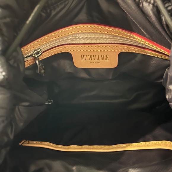 MZ Wallace Crosby Quilted Drawstring Bucket Bag - Picture 3 of 4